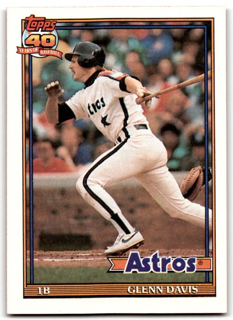 1991 Topps Rafael Ramirez Houston Astros #423