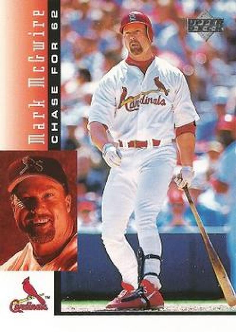 1998 Upper Deck Mark McGwire's Chase for 62 #24 Mark McGwire/49th homer  8/19/98 - NM-MT