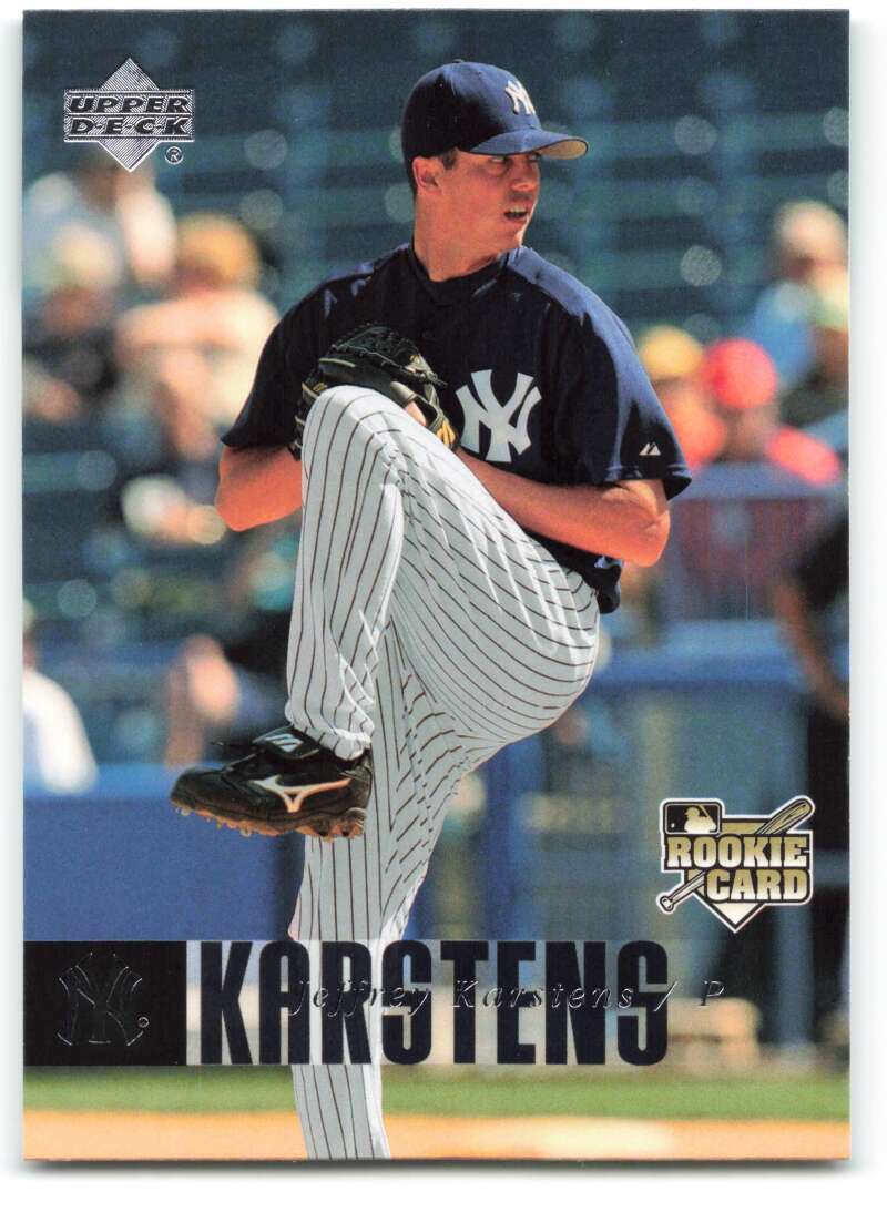 2006 Upper Deck #1136 Jeffrey Karstens NM-MT RC Rookie Yankees