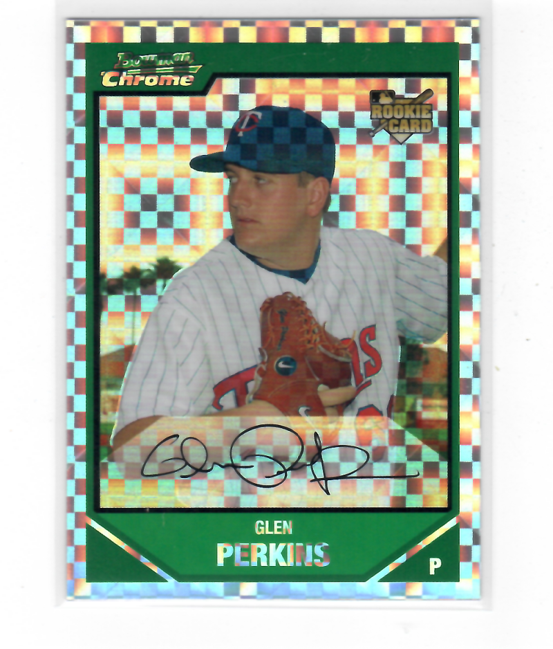 2007 Bowman Draft Chrome X-Fractor