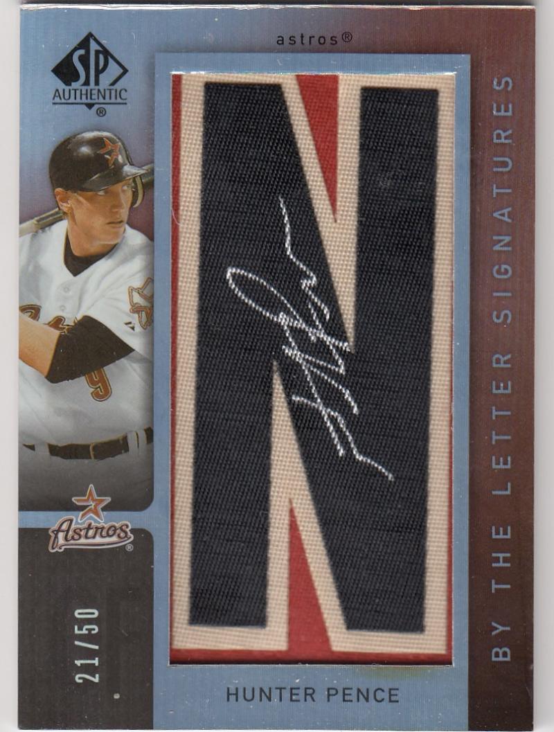 2007 SP Authentic By the Letter Signatures