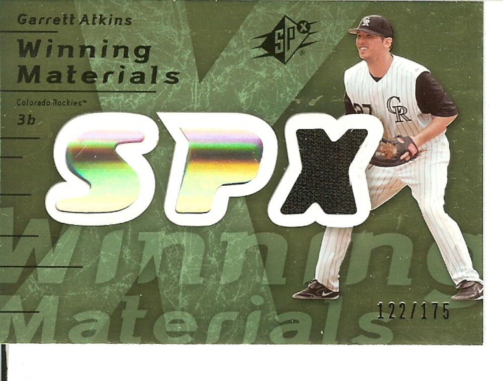 2007 SPx  Winning Materials 175 Green