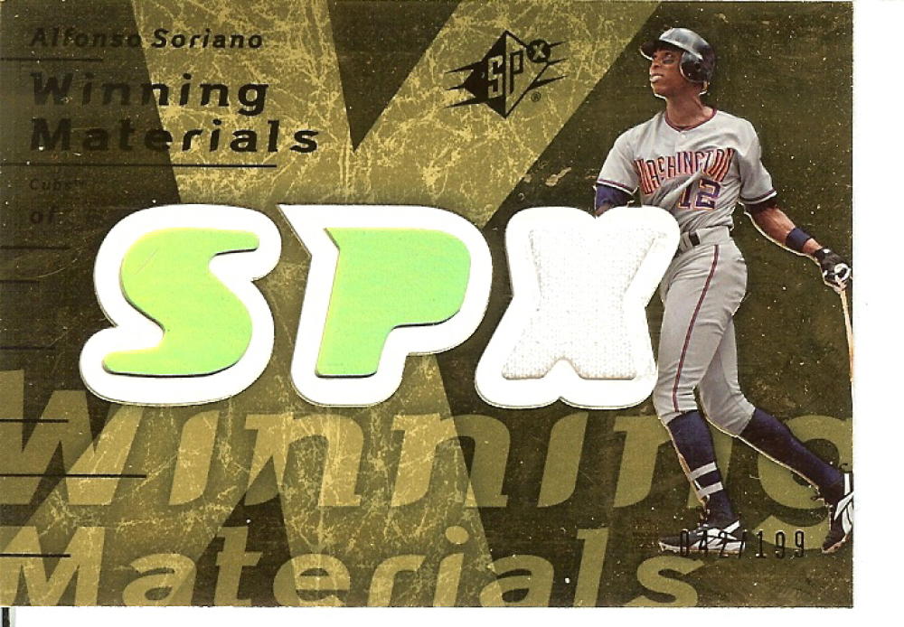 2007 SPx  Winning Materials 199 Gold