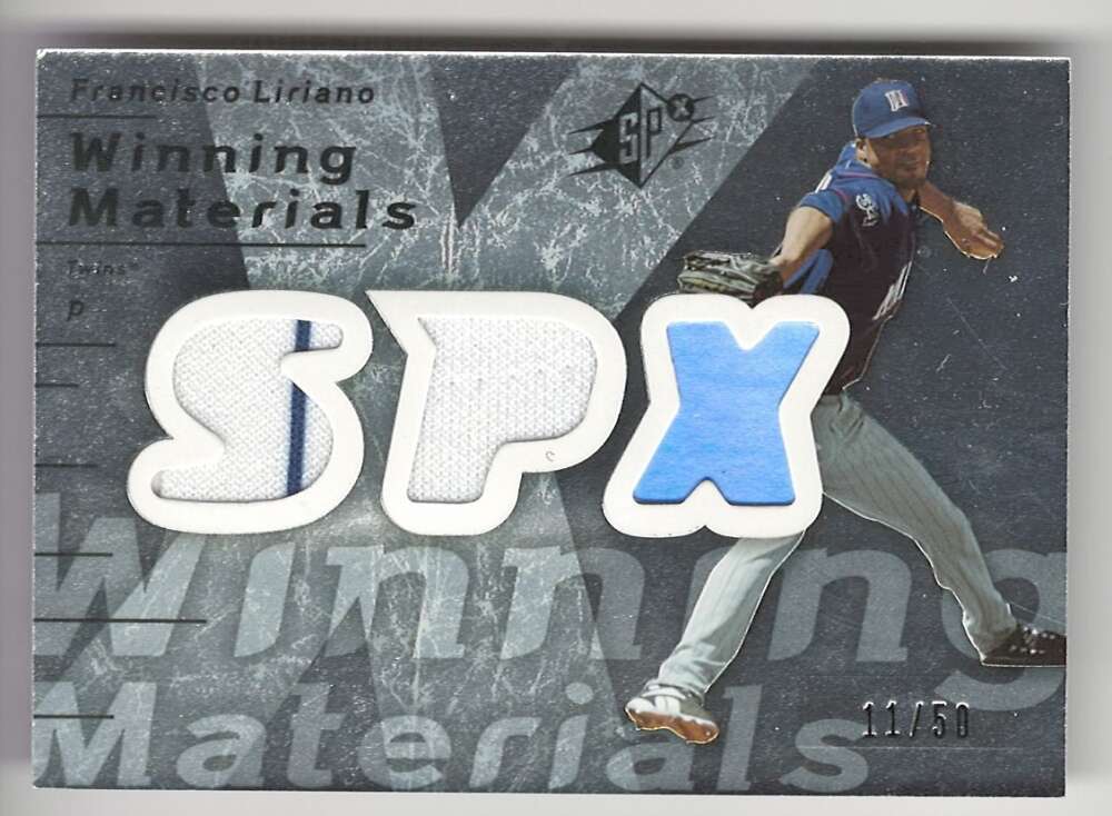 2007 SPx  Winning Materials Dual Silver