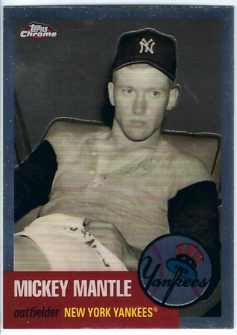 2007 Topps Chrome Mickey Mantle Story