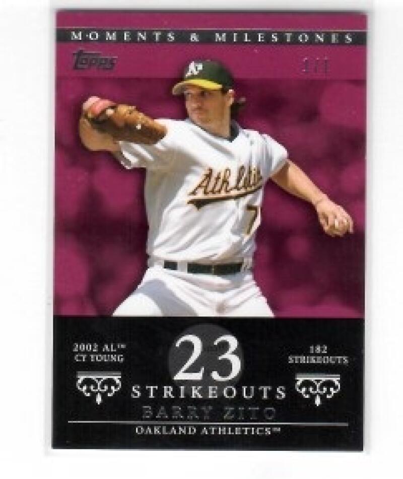 2007 Topps Moments and Milestones Red