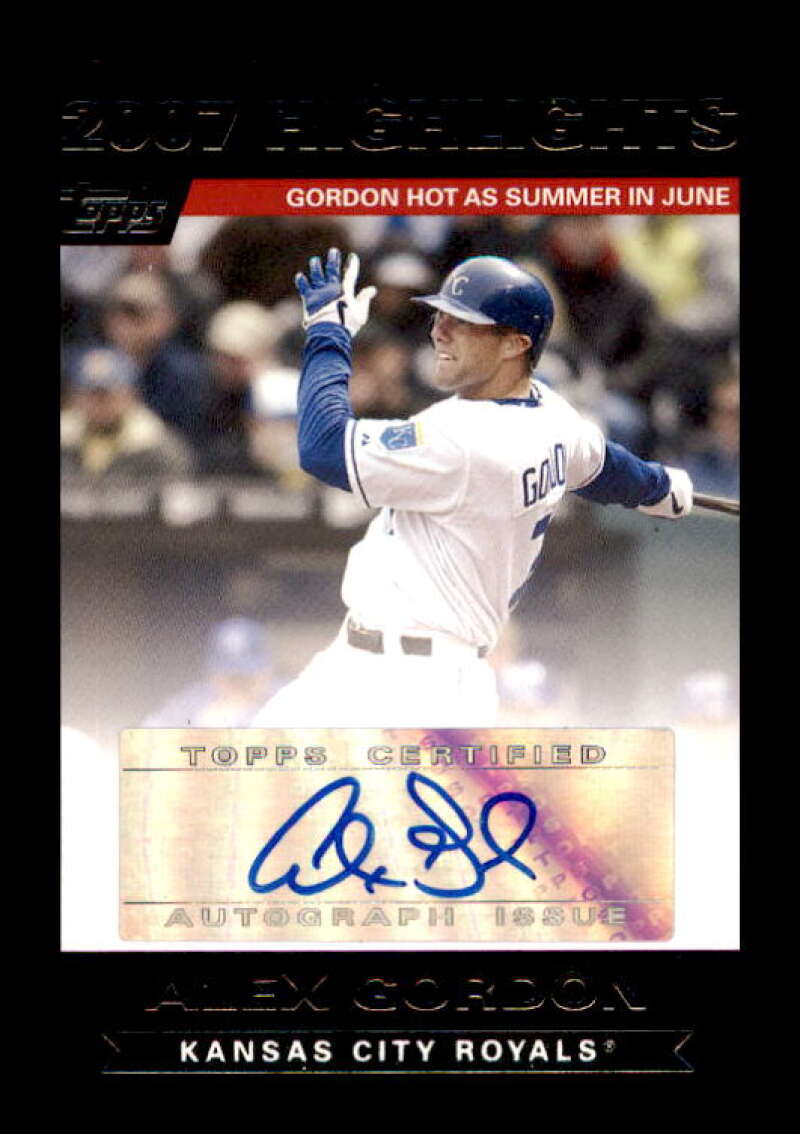 2007 Topps Update 2007 Highlights Autographs