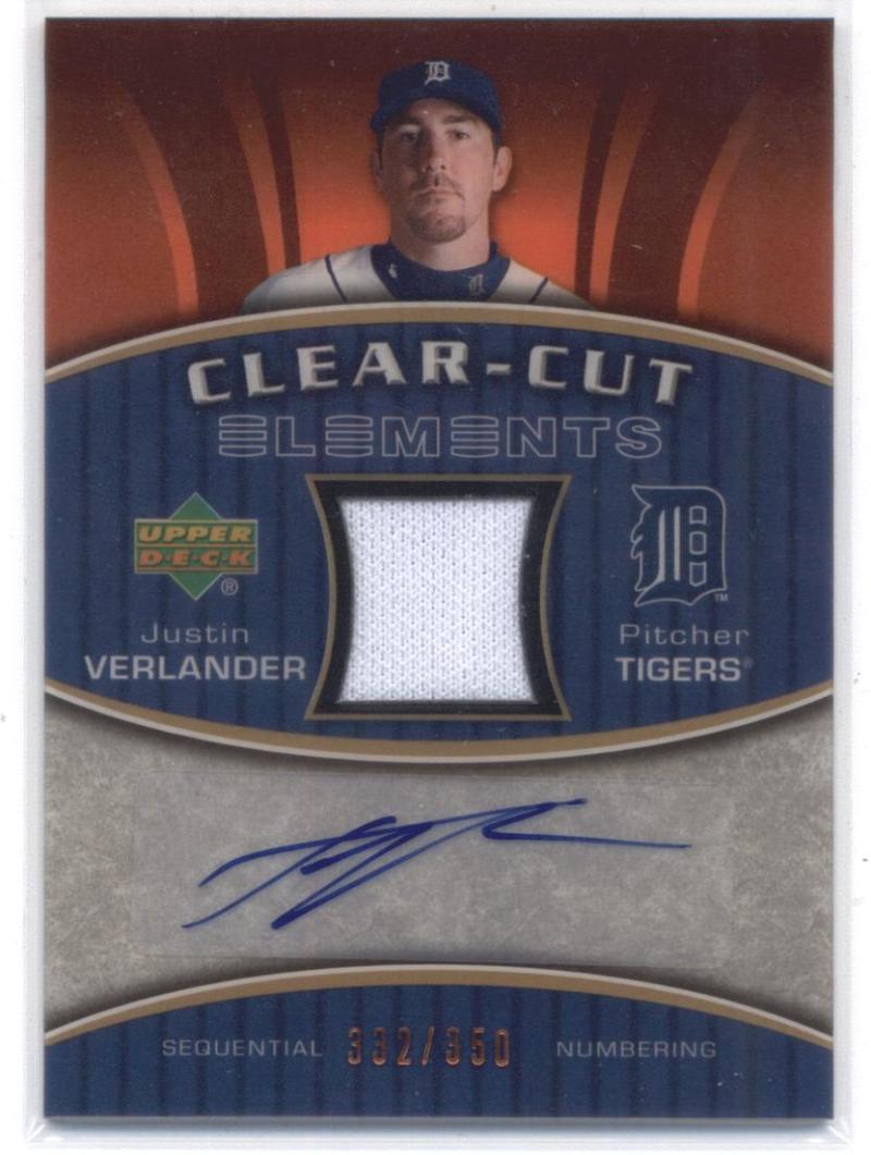 2007 Upper Deck Elements Clear Cut Elements Bronze