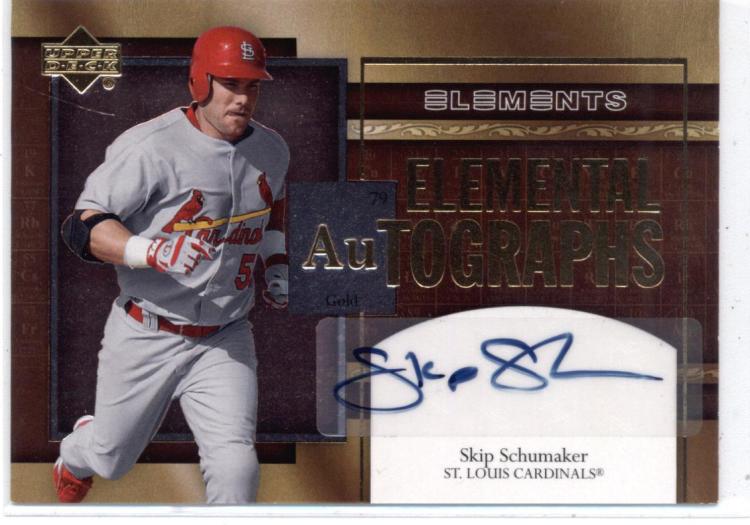 2007 Upper Deck Elements Elemental Autographs