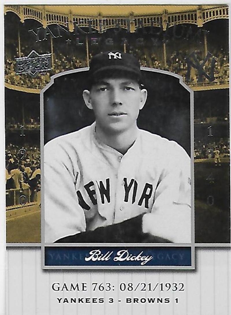 2008 Upper Deck Yankee Stadium Legacy Collection 