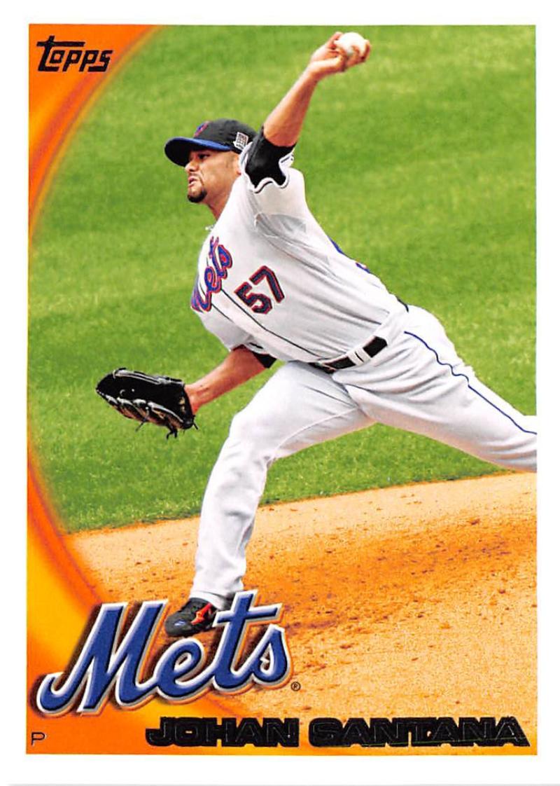 2010 Topps #573 Johan Santana NM-MT New York Mets 