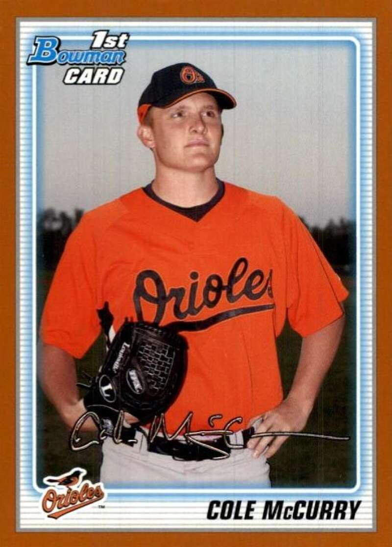 2010 Bowman  Prospects Orange