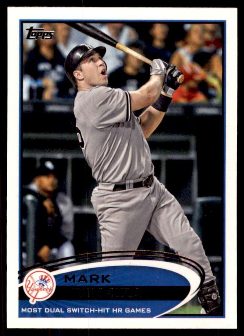 2012 Topps #234 Mark Teixeira RB NM-MT Yankees