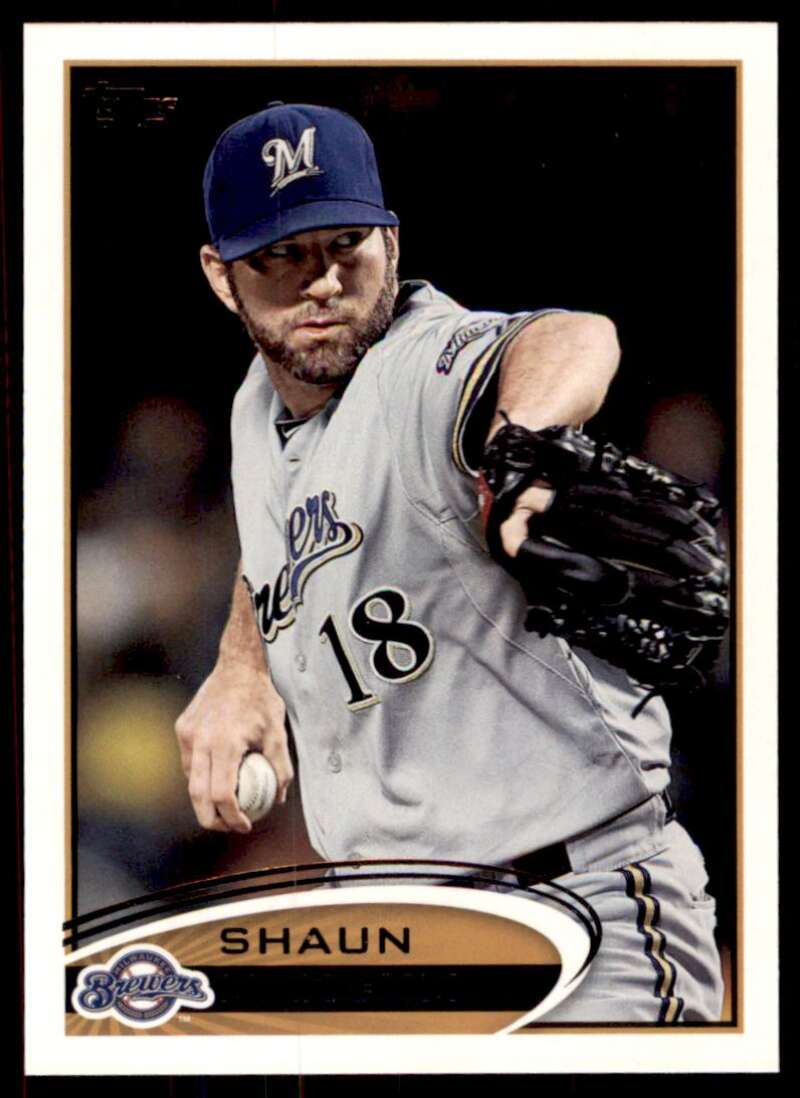 2012 Topps #262 Shaun Marcum NM-MT Brewers