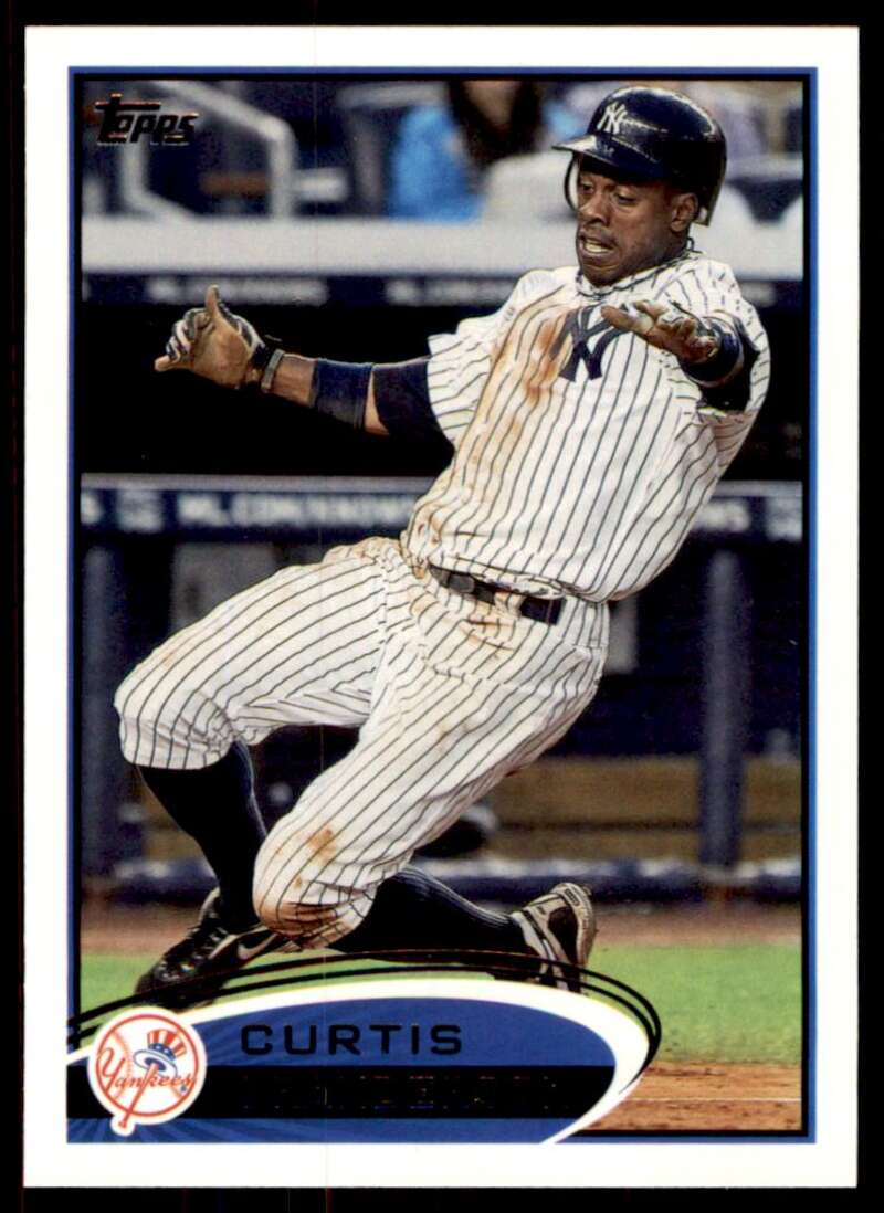 2012 Topps #290 Curtis Granderson NM-MT Yankees