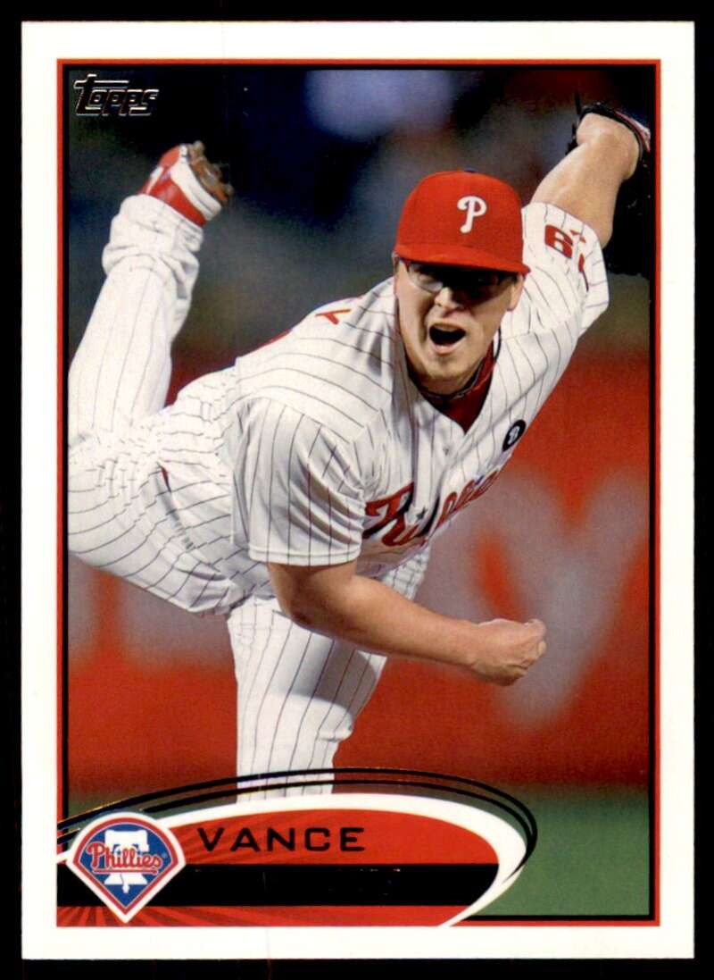 2012 Topps #307 Vance Worley NM-MT Phillies