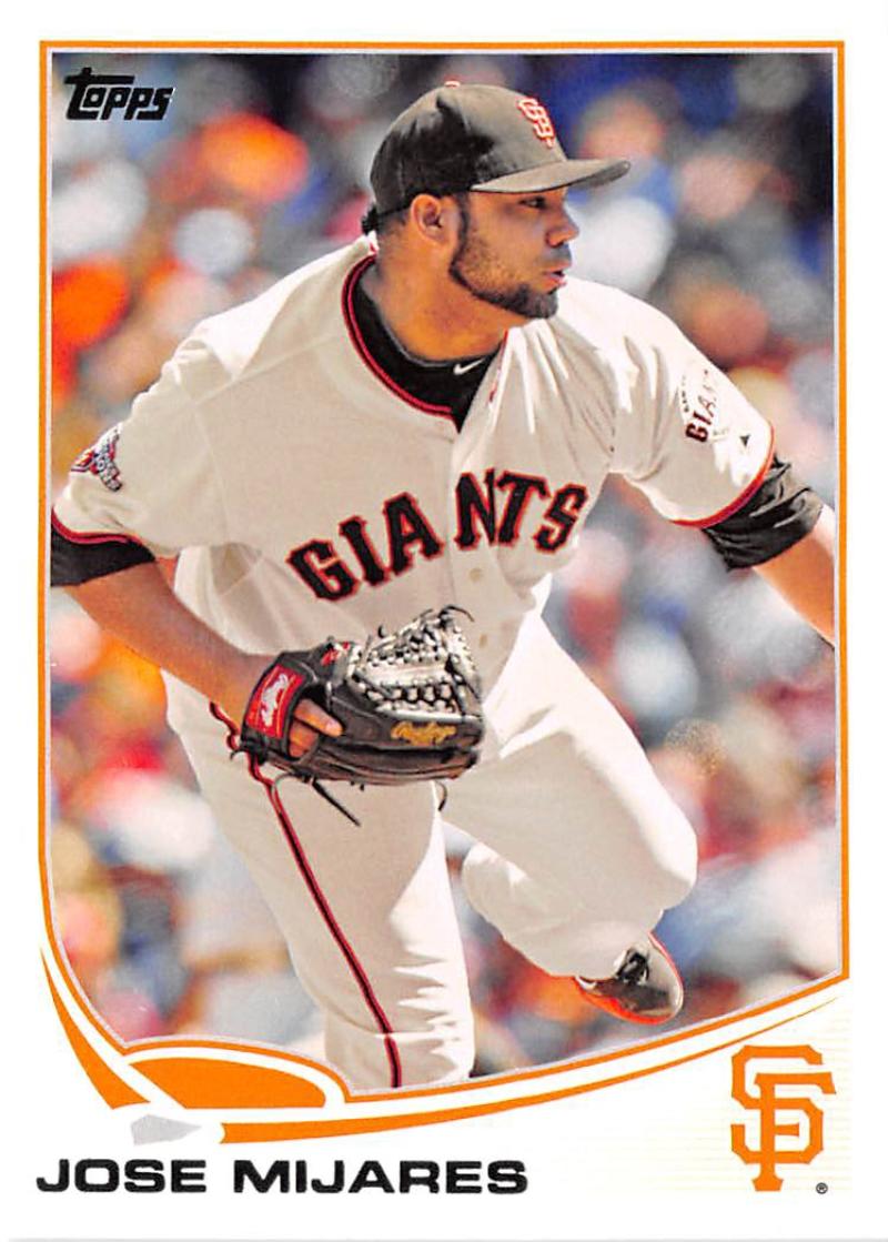 2013 Topps Update #US174 Jose Mijares NM-MT Giants