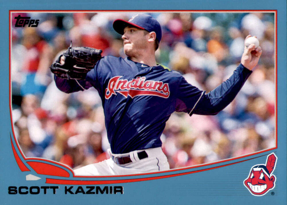 2013 Topps Update Wal-Mart Blue Border #US230 Scott Kazmir NM-MT Indians