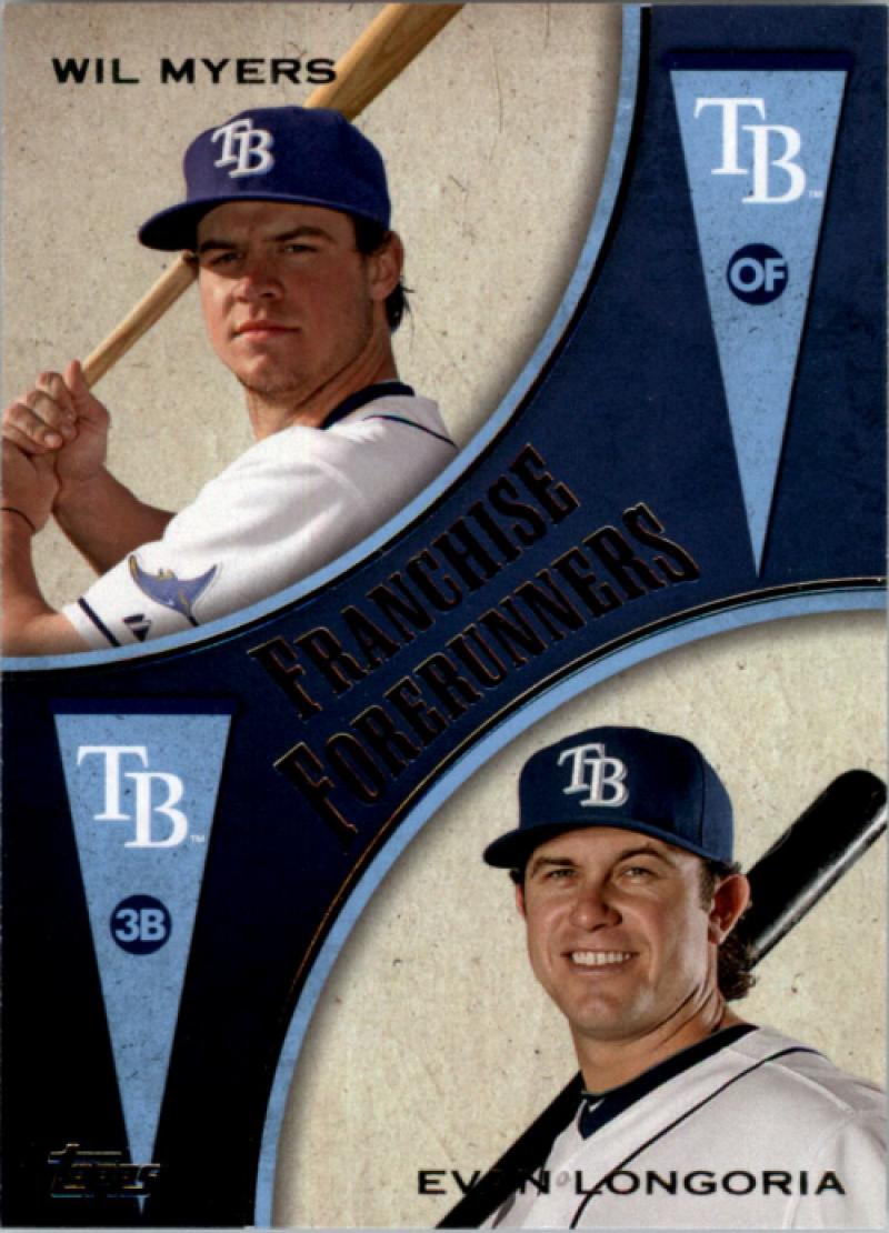 2013 Topps Update Franchise Forerunners #5 Evan Longoria/Wil Myers NM-MT Rays