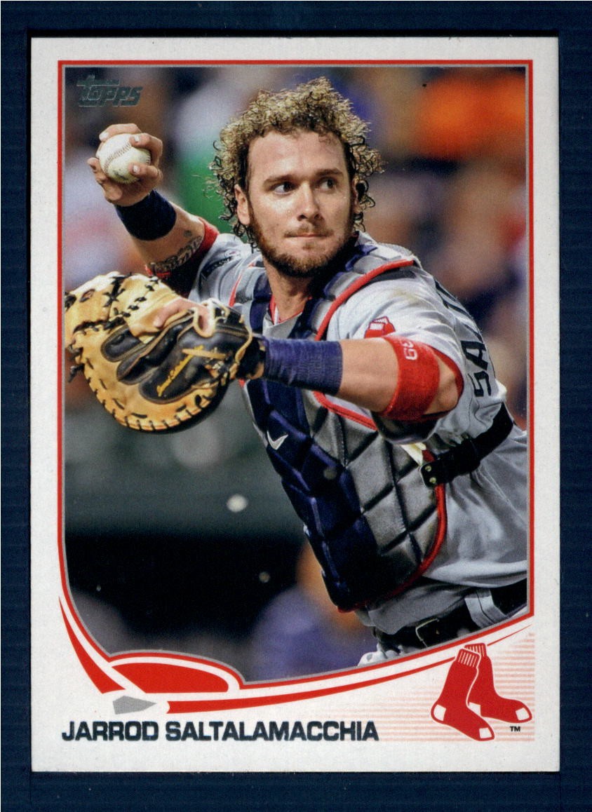 Jarrod Saltalamacchia - Boston Red Sox (MLB Baseball Card) 2010