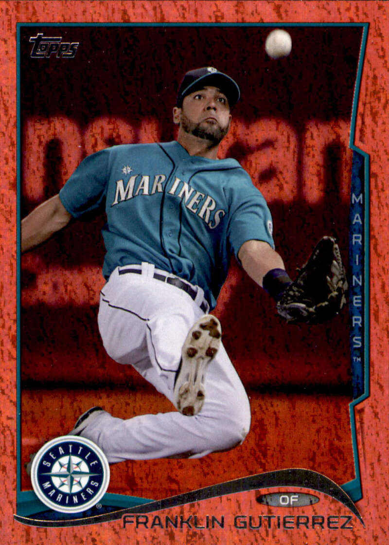 2014 Topps Red Foil #121 Franklin Gutierrez NM-MT Mariners