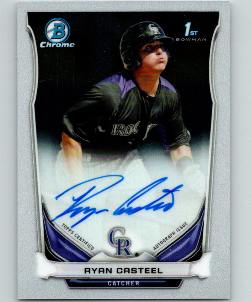 2014 Bowman Chrome Prospects Autographs Baseball Checklist Ultimate