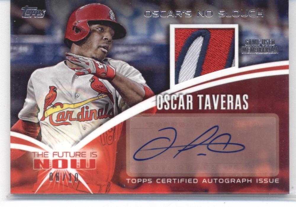 2014 Topps Update Future is Now Autograph Relics