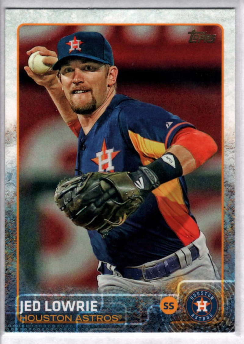 2015 Topps Jed Lowrie #407 NM Astros