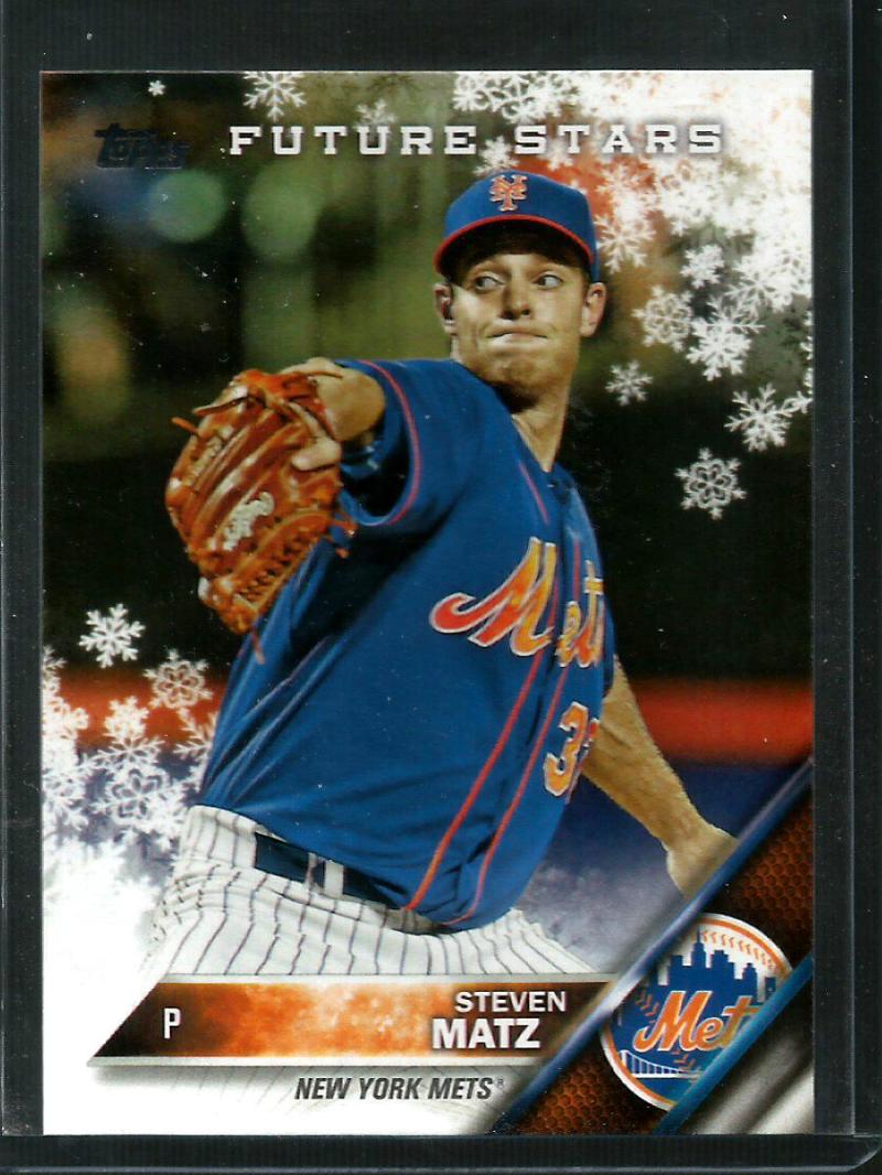 2016 Topps Holiday #HMW87 Steven Matz Future Star NM-MT Mets