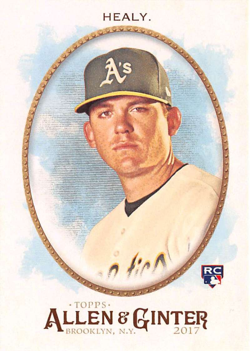 2017 Allen and Ginter #108 Ryon Healy RC Rookie Oakland Athletics