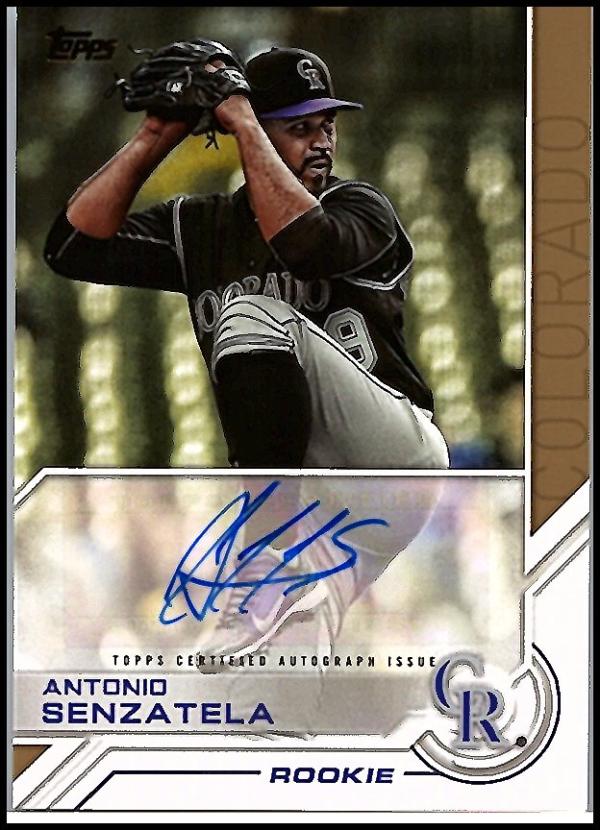 2017 Topps Update Salute Autographs