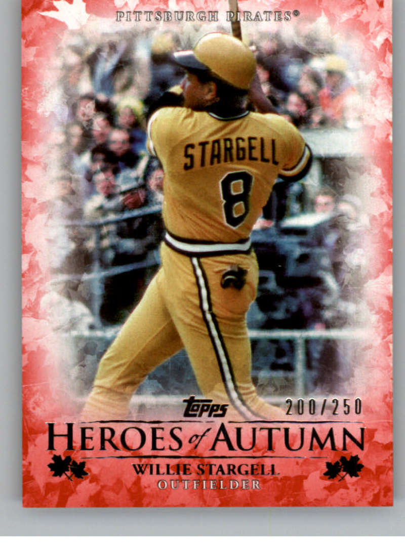 2017 Topps Update Heroes of Autumn Red