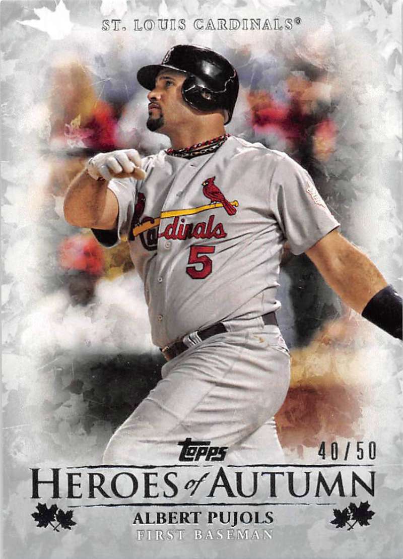 2017 Topps Update Heroes of Autumn Silver