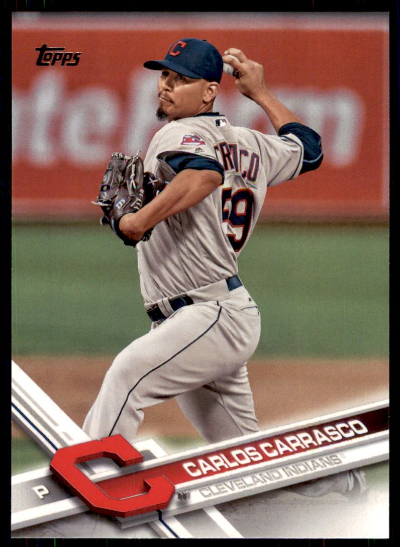 2017 Topps Series 1 #31 Carlos Carrasco Cleveland Indians