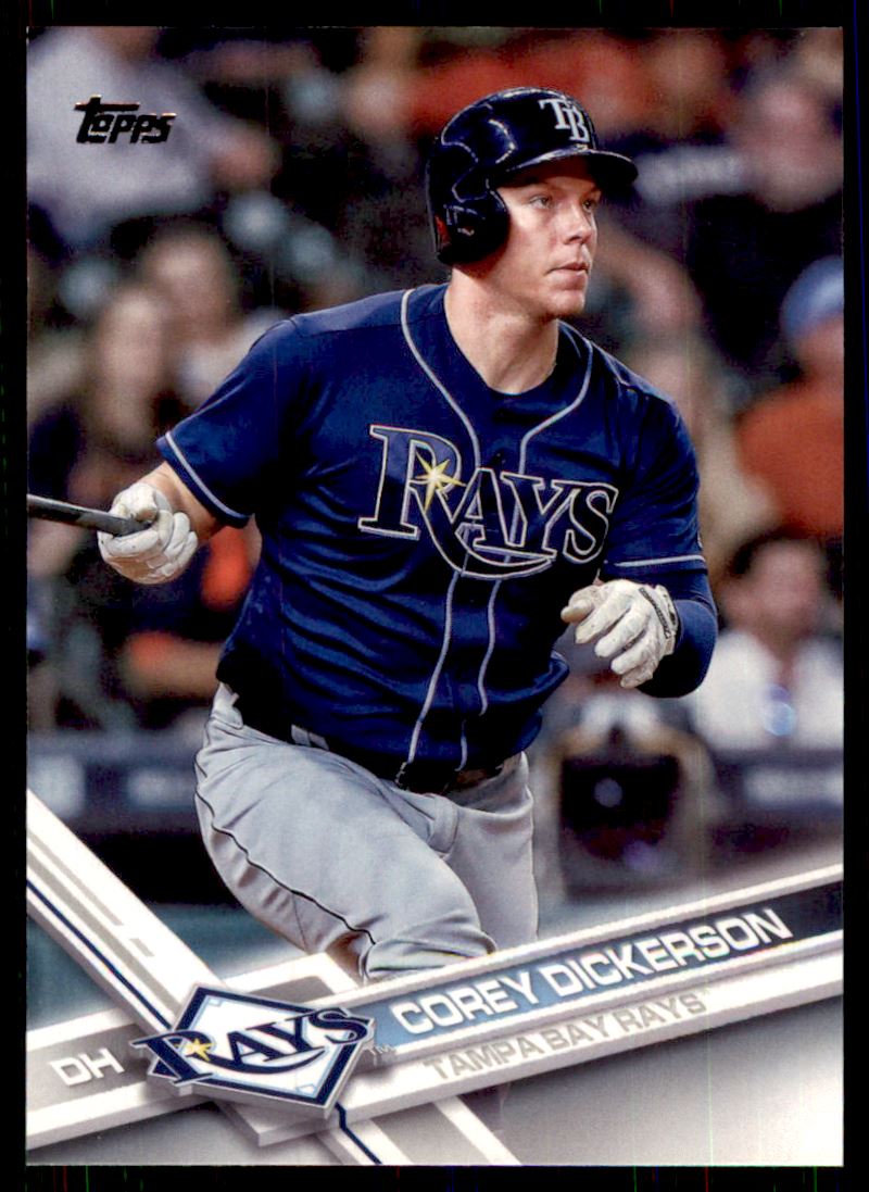2017 Topps Series 1 #165 Corey Dickerson Tampa Bay Rays