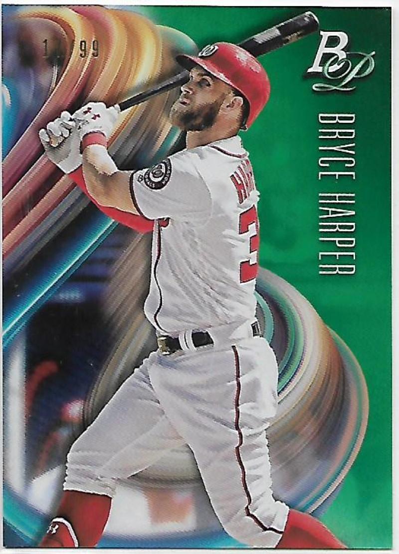 2018 Bowman Platinum Green