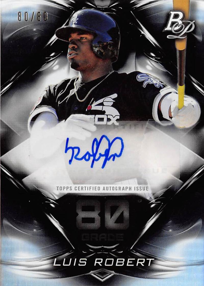 2018 Bowman Platinum 80-Grade Prospect Autographs