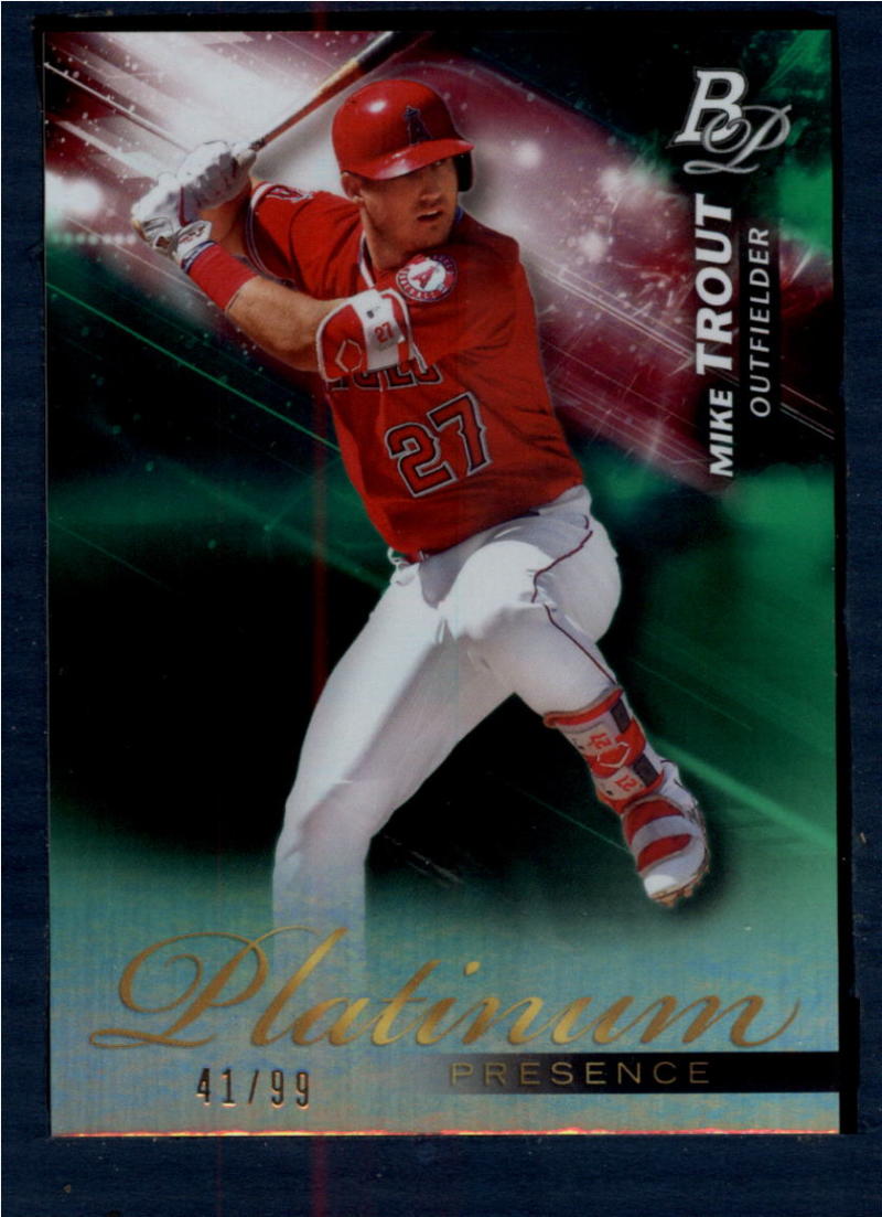 2018 Bowman Platinum Platinum Presence Green