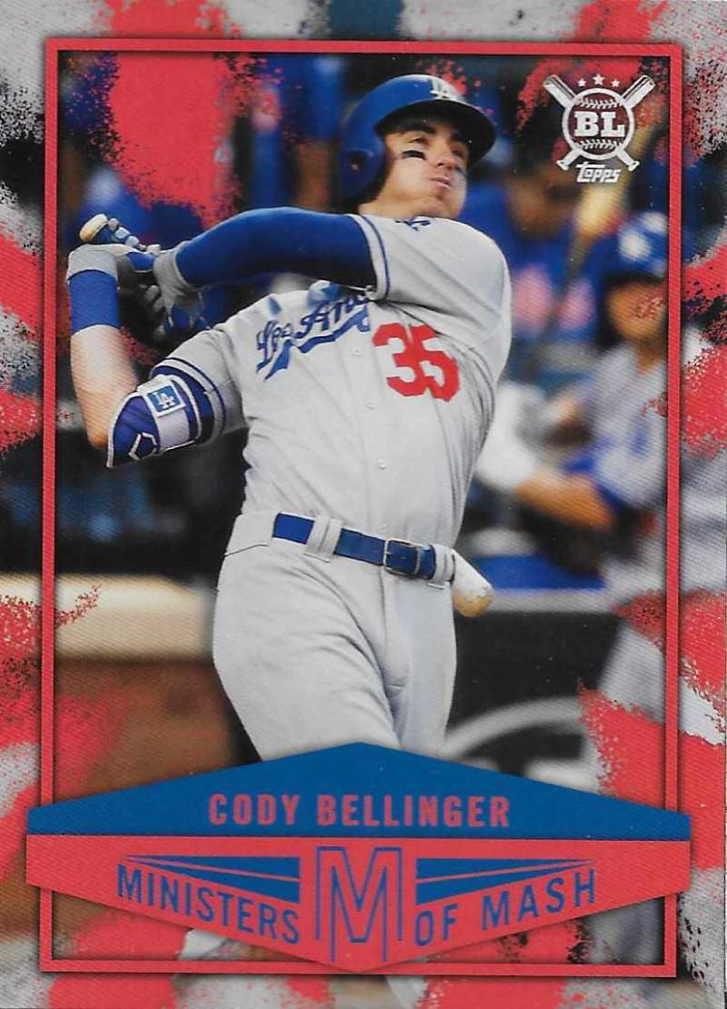 2018 Topps Big League Ministers of Mash #MI-3 Cody Bellinger NM-MT Los Angeles Dodgers