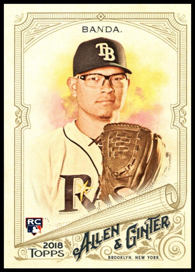 2018 Allen and Ginter Anthony Banda #69 NM+ RC Rookie Rays