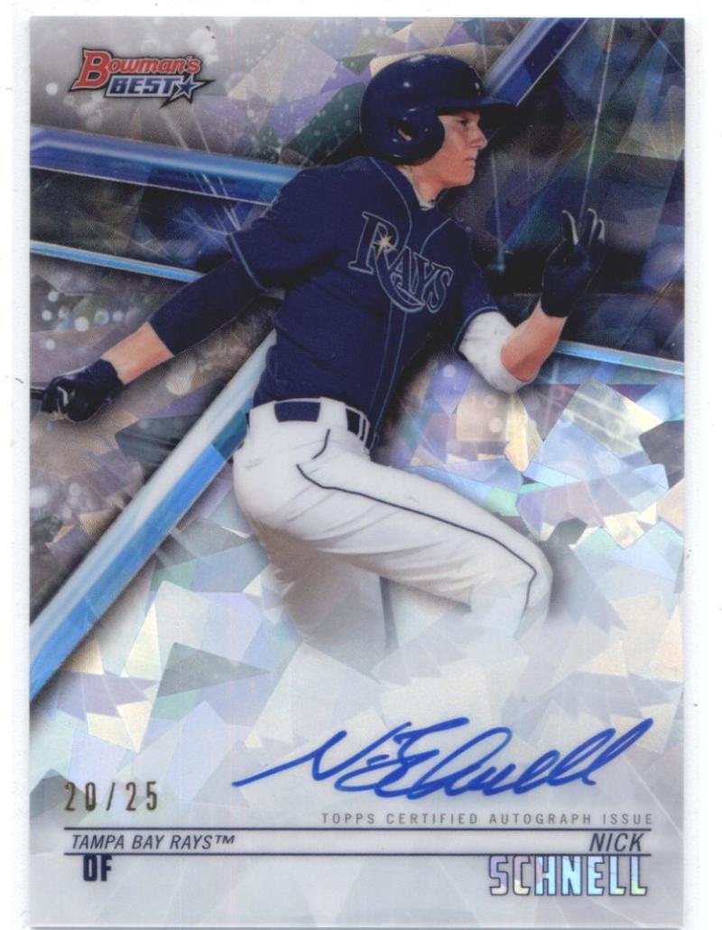 2018 Bowman's Best  Autographs Refractors Atomic