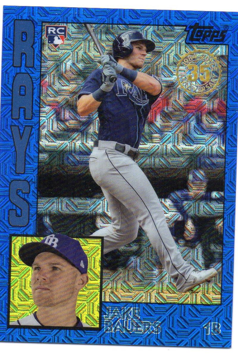 2019 Topps Silver Packs Refractors Blue