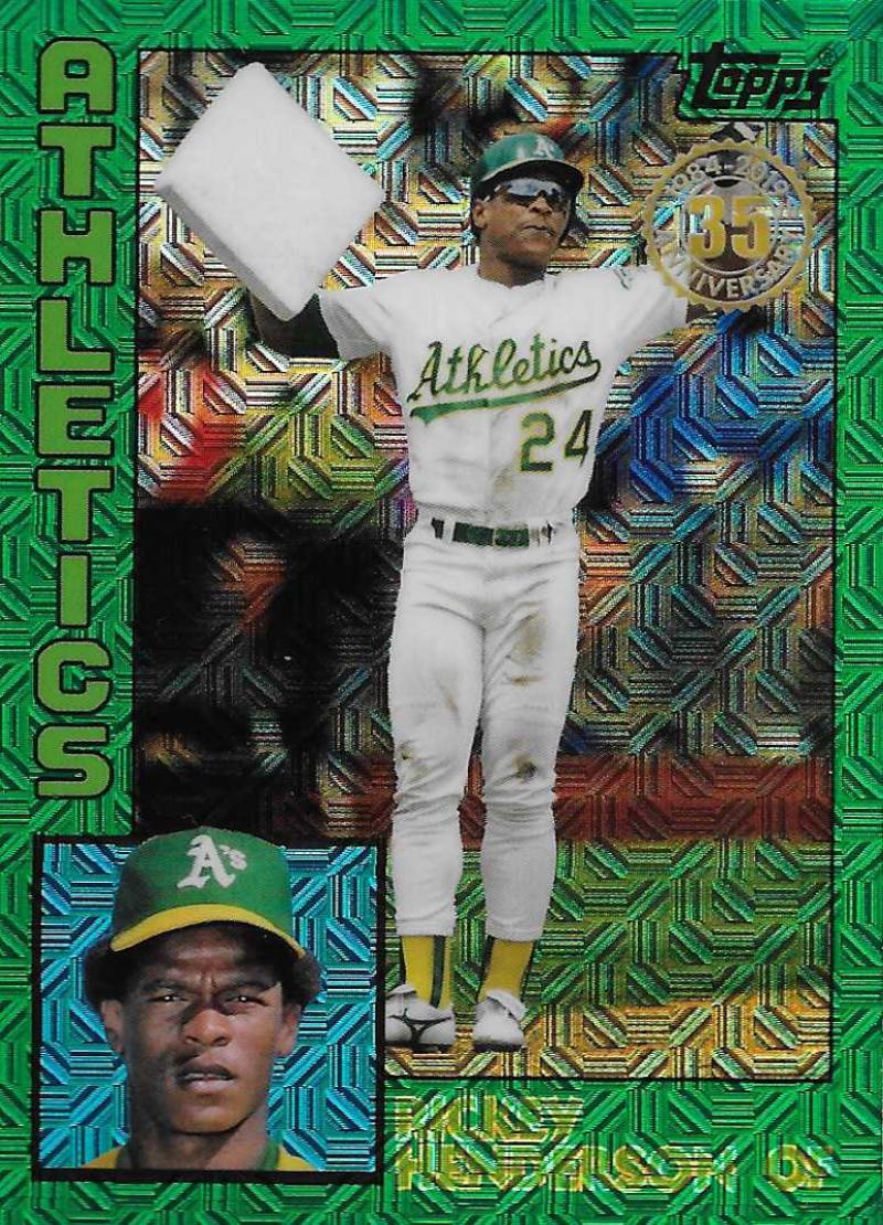 2019 Topps Silver Packs Refractors Green