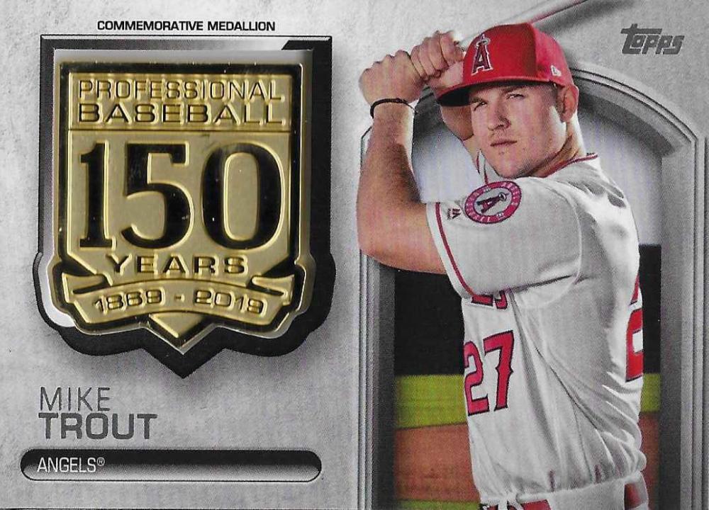 2019 Topps  150th Anniversary Commemorative Medallions