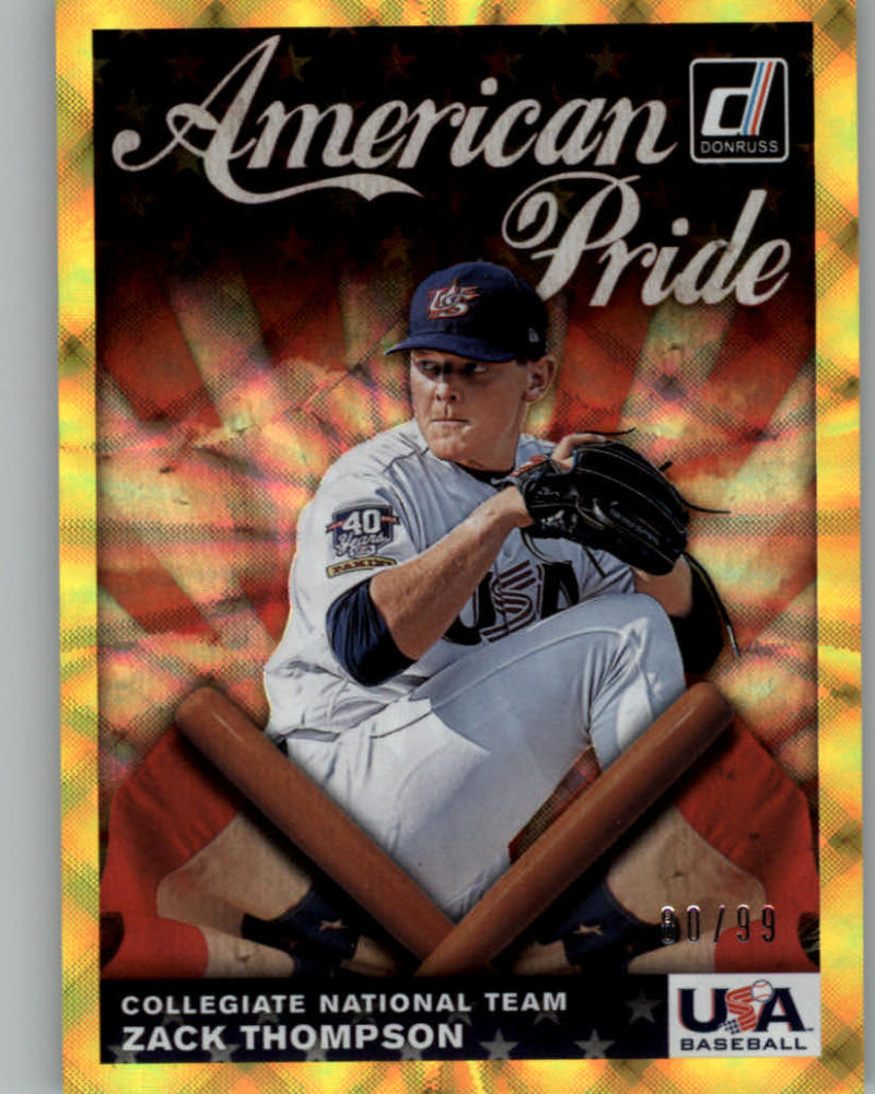 2019 Donruss  American Pride Gold