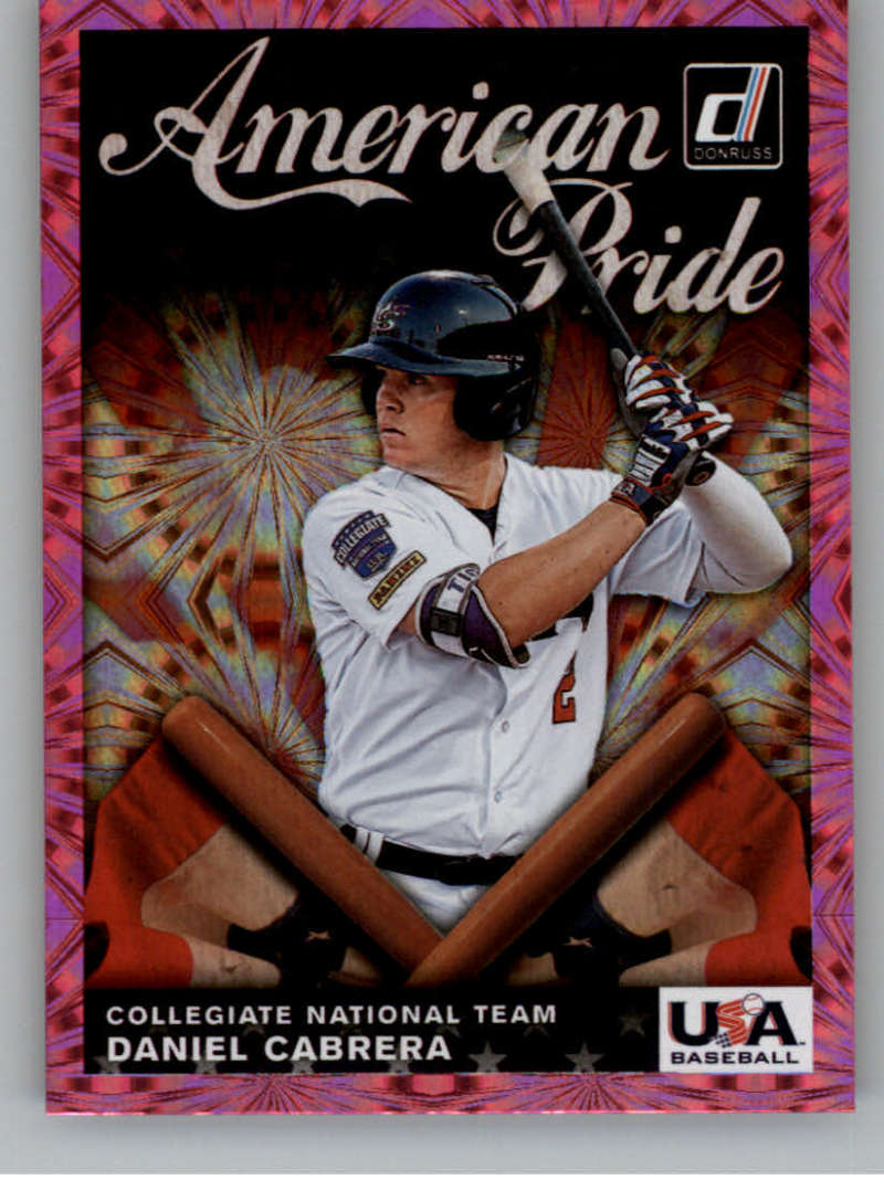 2019 Donruss  American Pride Pink Firework