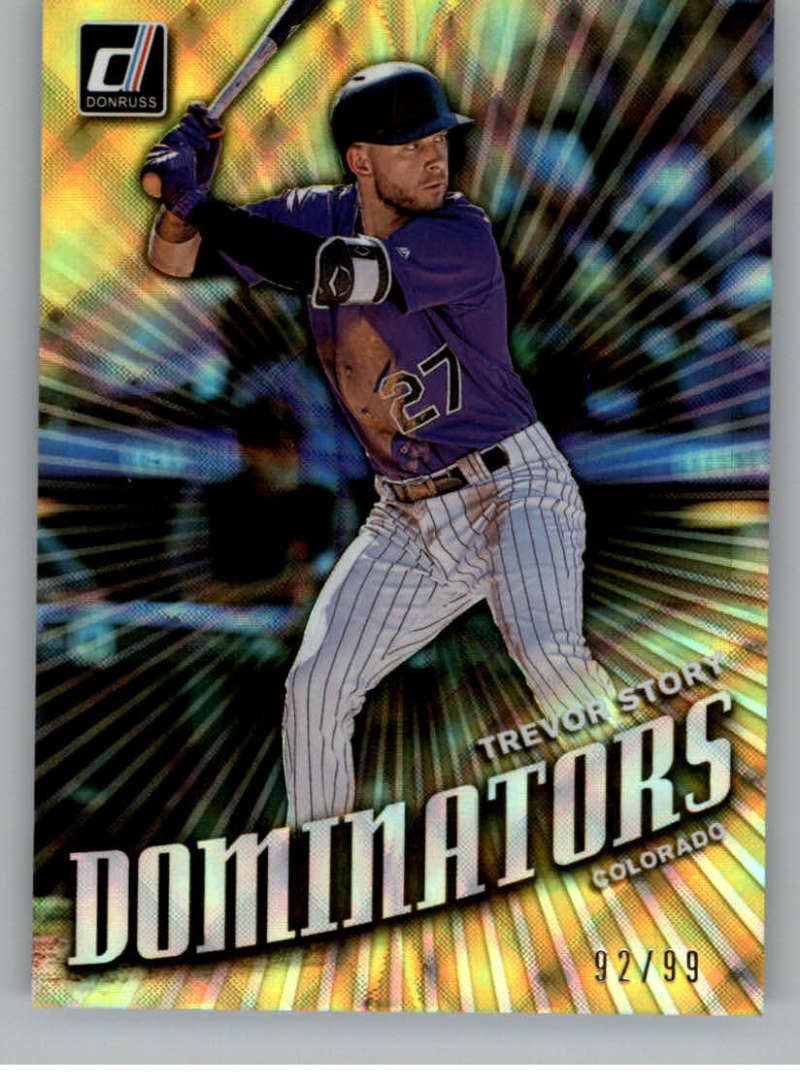 2019 Donruss  Dominators Gold