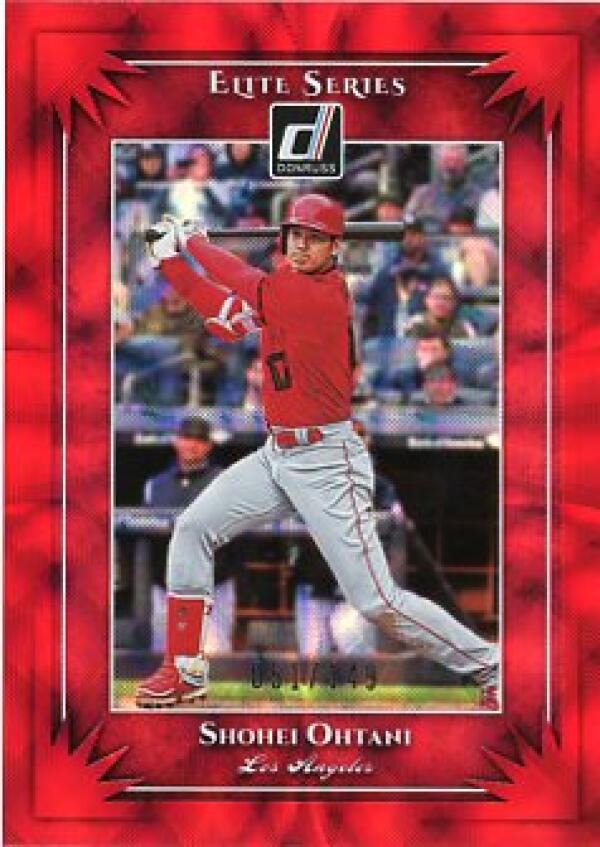 2019 Donruss  Elite Series Red