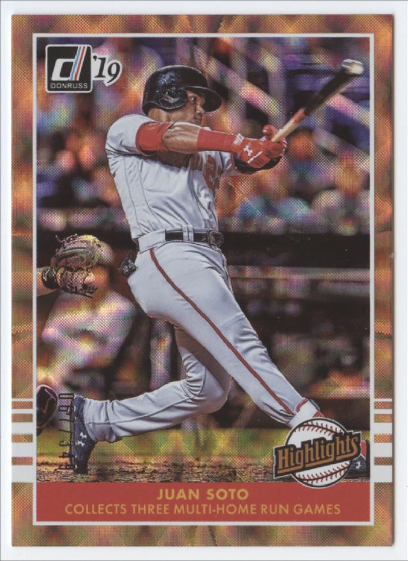 2019 Donruss  Highlights Bronze