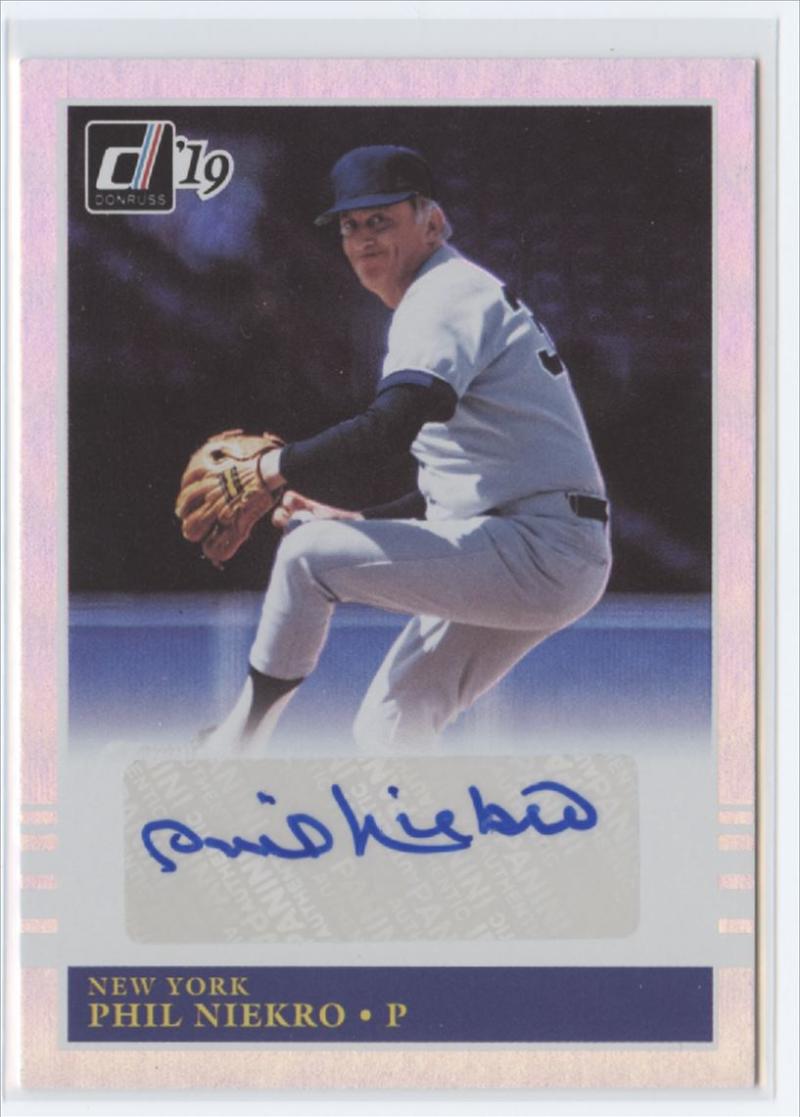 2019 Donruss  Retro 1985 Signatures